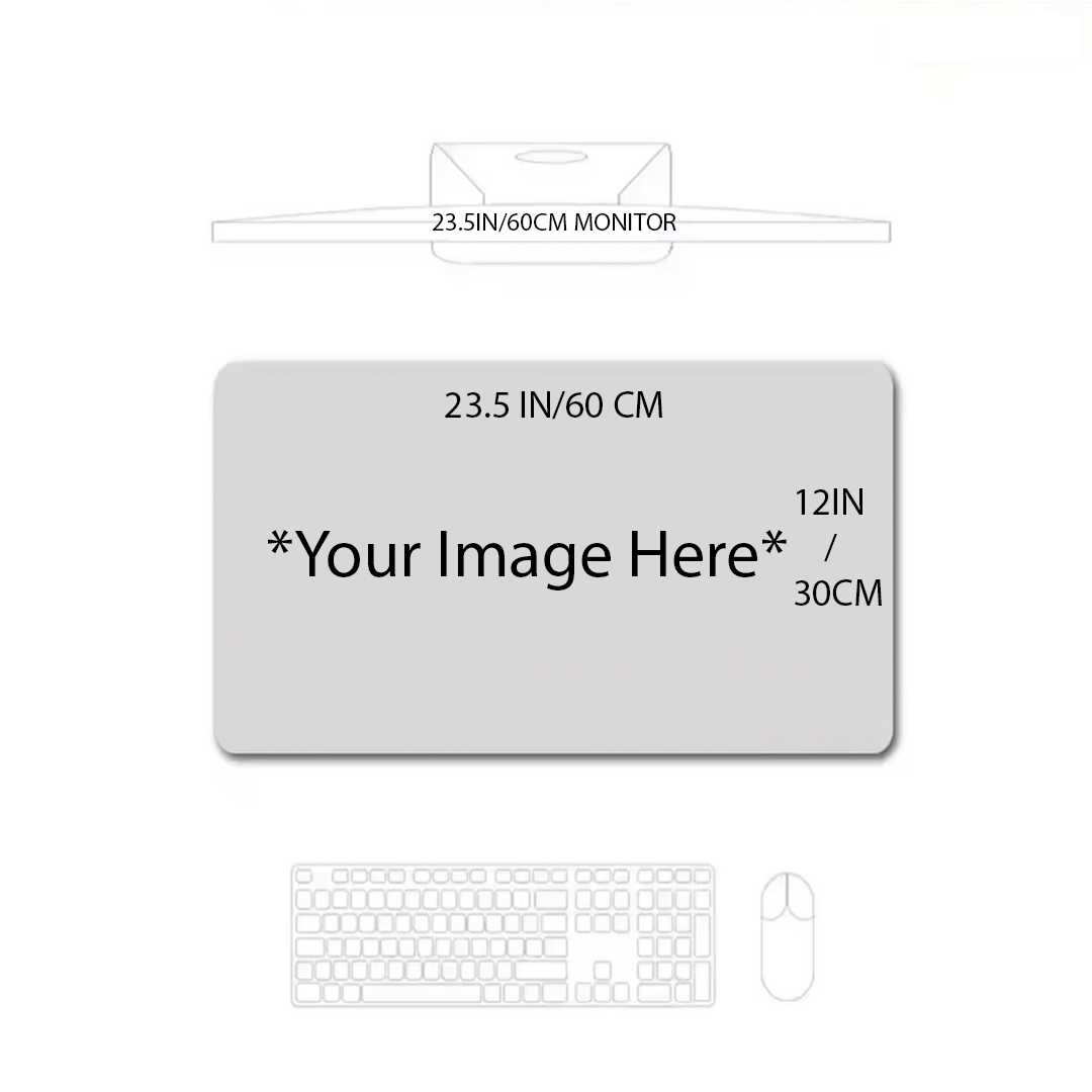 PERSONALIZED MOUSE/DESK PAD (8 SIZES)