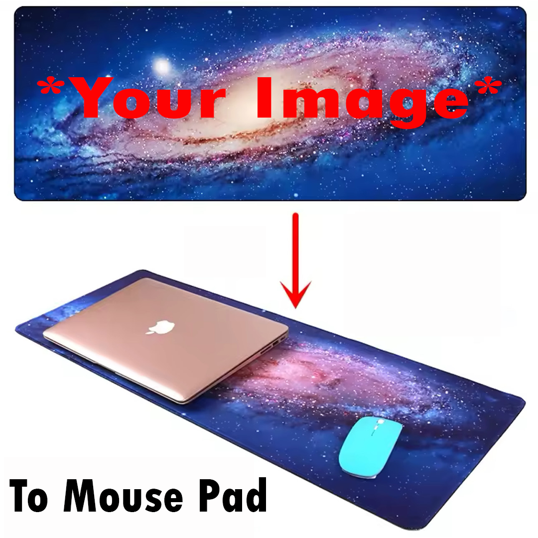 PERSONALIZED MOUSE/DESK PAD (8 SIZES)