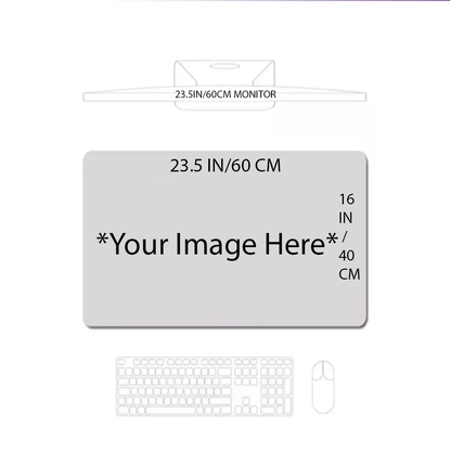 PERSONALIZED MOUSE/DESK PAD (8 SIZES)